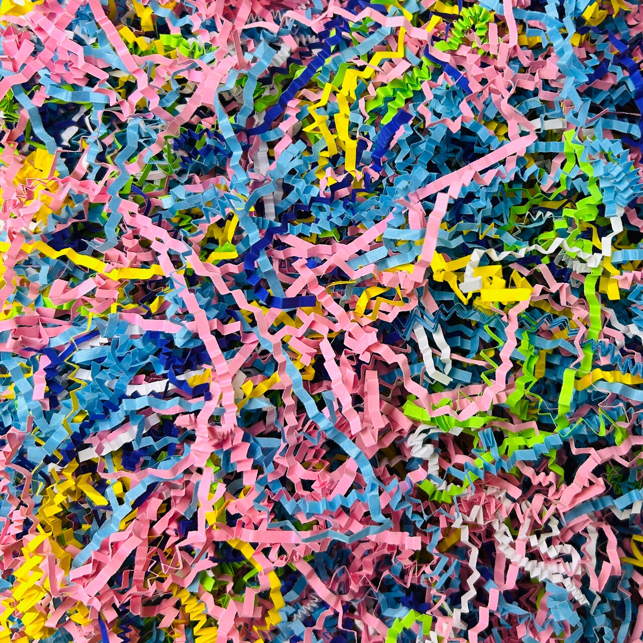 Unicorn Party Crinkle Paper Shred 1 lb Magical Unicorn Birthday Easter Grass Basket Filler – Colorful Paper Filler for Gift Baskets, Party Favor Boxes, Candy Tables & Unicorn Party Decorations